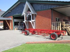 Neuaufbau von einem Schaustellerwagen dieser wurde komplett nach den Wünschen des Auftraggebers gefertigt